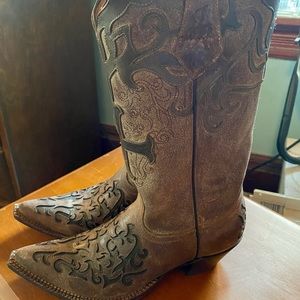 Johnny Ringo boots worn 1x sz 7.5